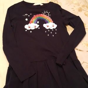 Flippy long sleeve dress